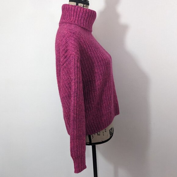 OLD NAVY Cropped Turtleneck Sweater Women’s Size XS Pink NWT - Picture 8 of 10